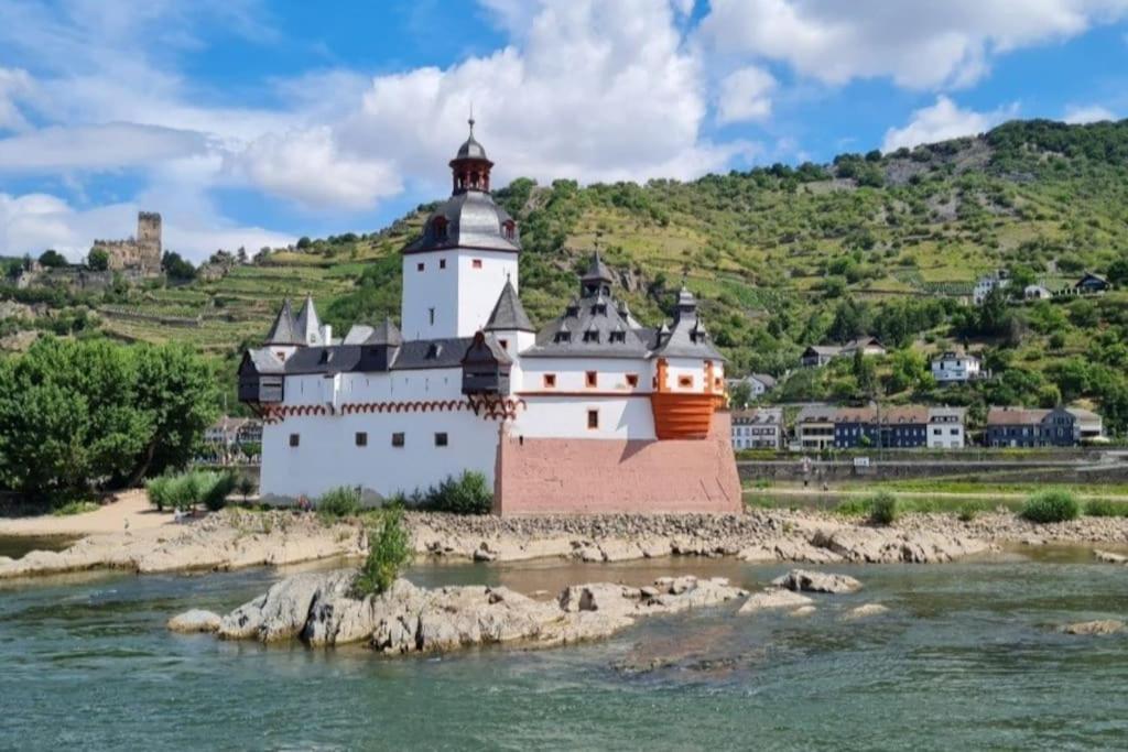 Wohnen Am Schoenen Mittelrhein Weltkulturerbe Oberwesel Buitenkant foto