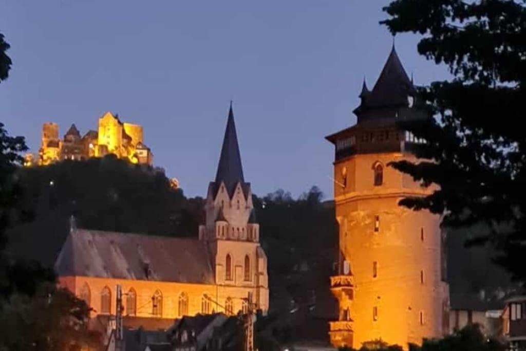 Wohnen Am Schoenen Mittelrhein Weltkulturerbe Oberwesel Buitenkant foto
